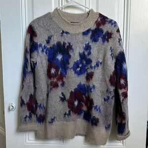 Club Monaco Floral Sweater